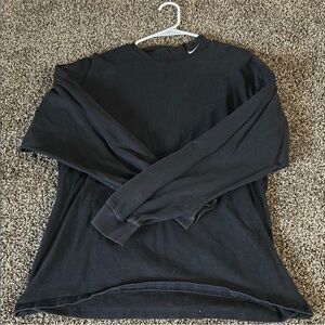 Nike Black Long Sleeve Crewneck Shirt